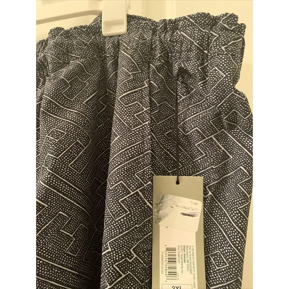 Goodfellow & Co Men's Geo Print Swim Trunks Shorts Liner Size 3XL Multi-Color